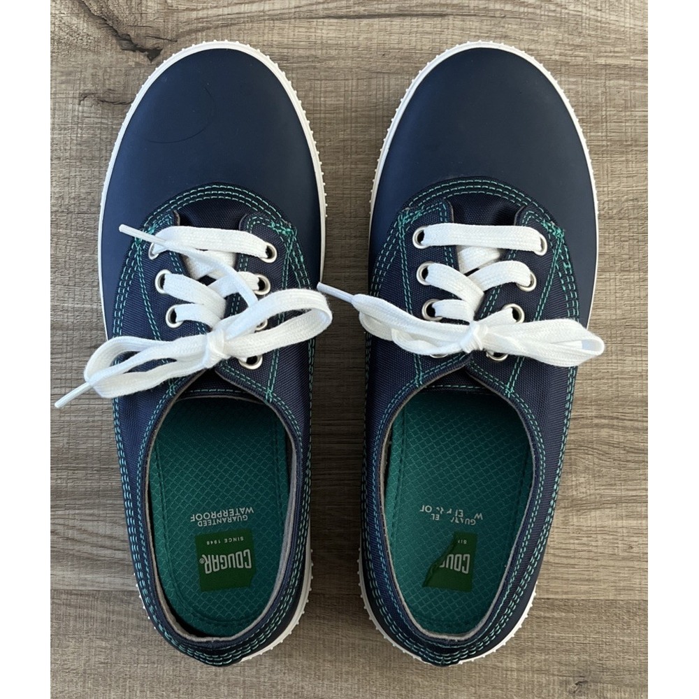 COUGAR Dash Women's Waterproof Rubber Duck Shoe Size 9 Navy Blue Low Top